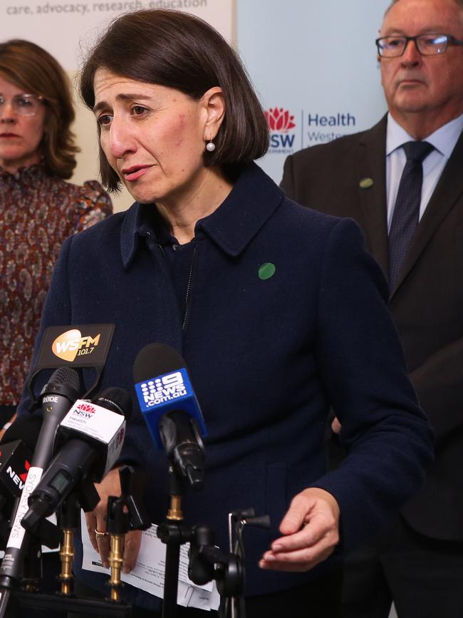 NSW Premier Gladys Berejiklian. Picture: NCA NewsWire / Gaye Gerard