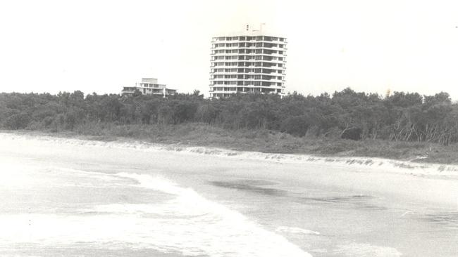 Pacific Towers and Park Beach, 1983. Picture: Coffs Collections