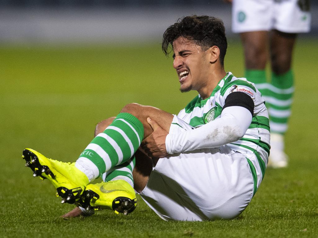 Arzani’s time in Scotland’s top flight was cut devastatingly short by an injury on debut. Picture: Craig Foy/SNS Group via Getty Images