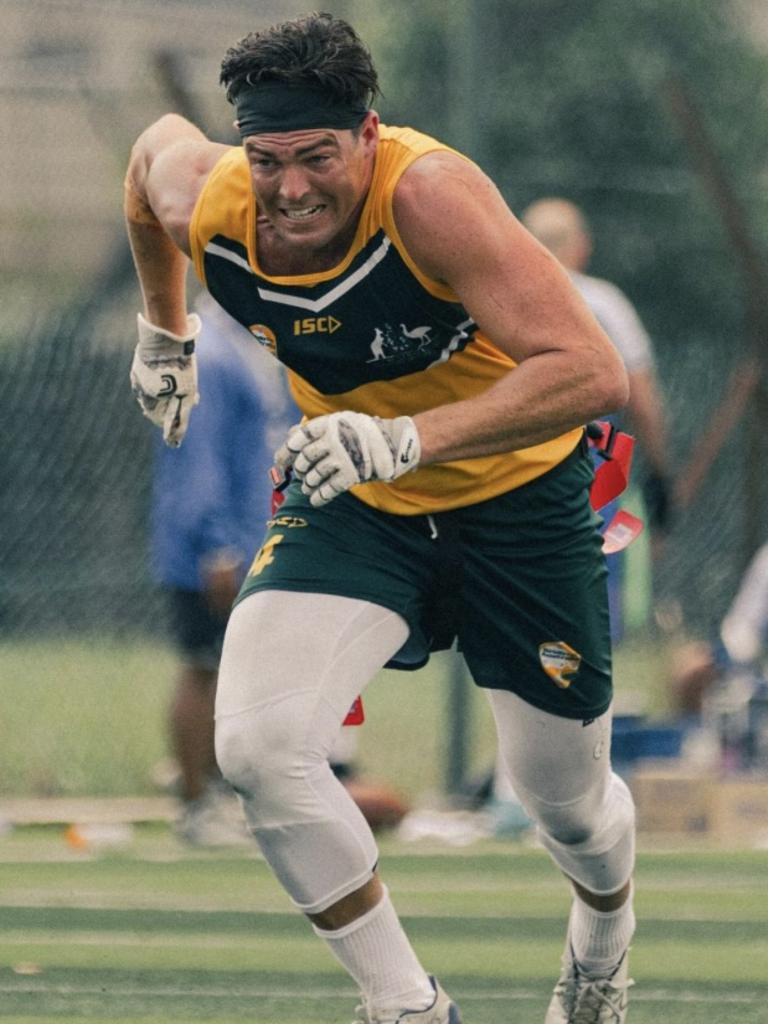 2023 Asia-Oceania Championships. Australia's Flag Football Men and Women. Picture taken from Gridiron Australia Instagram, 28 October 2023