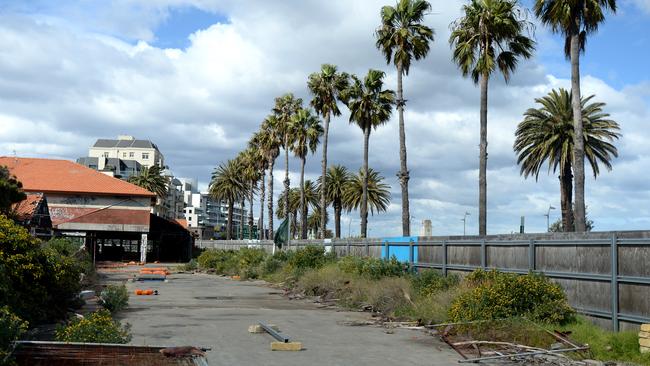 The site has stood vacant for 15 years. Picture: Andrew Henshaw