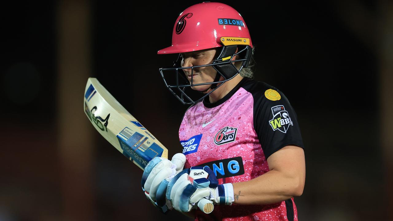 Alyssa Healy of the Sixers. Photo by Mark Evans/Getty Images