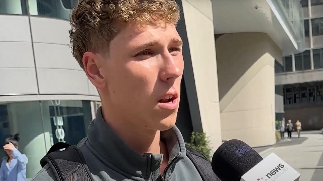 Moritz Muzer said international students enhanced campus culture. Picture: news.com.au