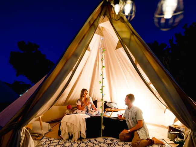 Phillip Island Bell Tents. Pic: Supplied.