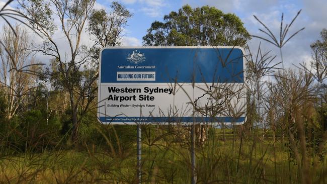 Western Sydney Airport is to be built in Badgerys Creek. Picture: Dean Lewins