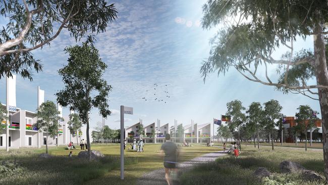 Athletes village concept images for 2026 Commonwealth Games. Picture: Supplied