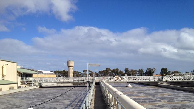 SA Water’s facility at Bolivar. Picture: Supplied