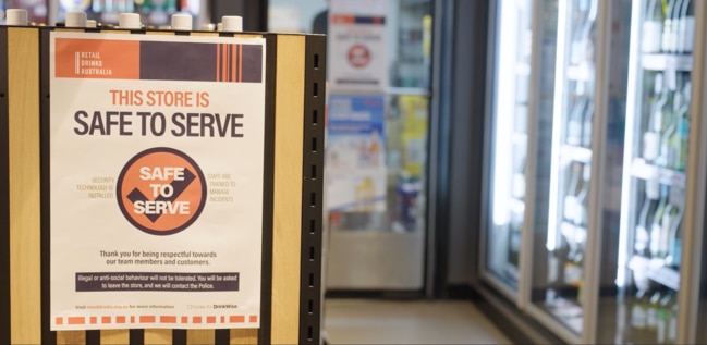 The Safe to Serve campaign aims to educate bottle-shop staff on how to deal with customer aggression and violence.