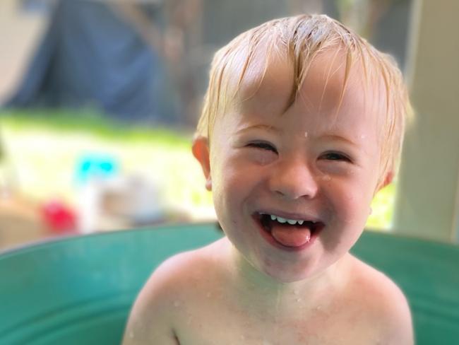 Baby Francis Cavanagh's life was saved thanks to a transport incubator donated by the Humpty Dumpty Foundation. Picture: Supplied