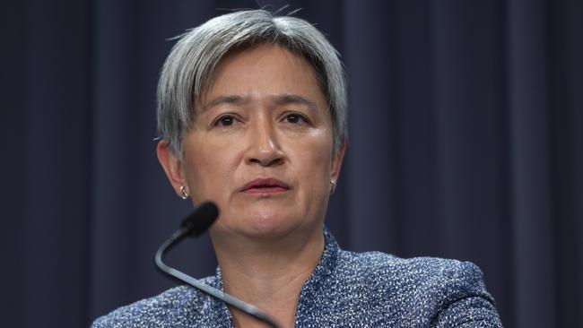 Foreign Minister Penny Wong said the allegations were “deeply concerning”. Picture: NCA NewsWire / Martin Ollman