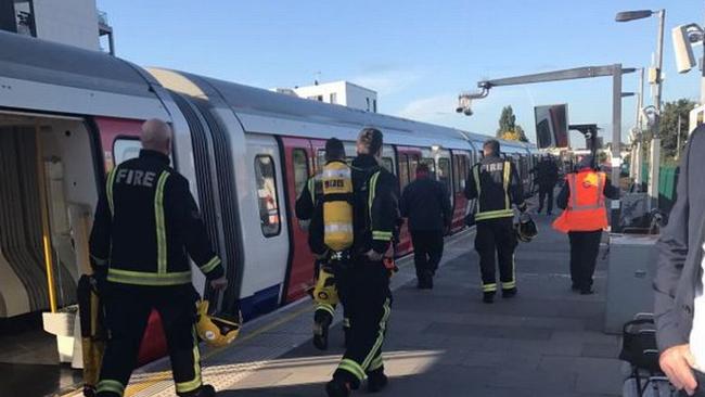 An explosion has been reported on London Underground. Picture: Twitter