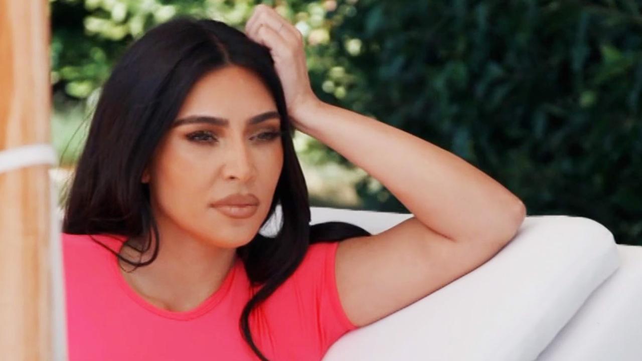 Kim said there were ‘so many f***ing stressful things going on’. Picture: Foxtel