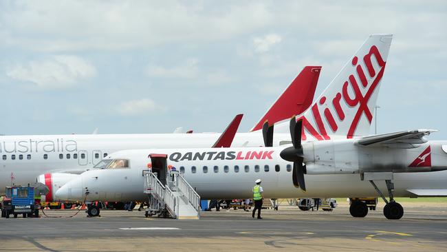 The new Virgin Australia Group chief executive officer Jayne Hrdlicka said the lounges were forced to close because of low visitation numbers at the three airports. Picture: Evan Morgan