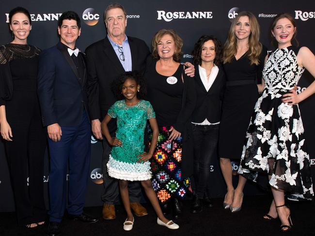 The Roseanne reboot drew in 18.2 million viewers when it premiered. Picture: AFP