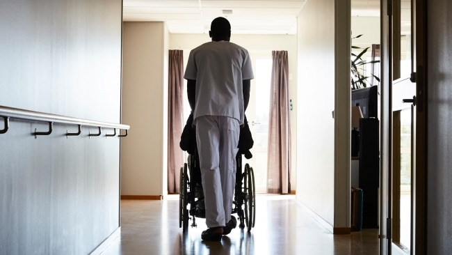More than 71 per cent of aged care workers have not received either of  the two $400 payments promised by the Morrison Government earlier in the year. Picture: Stock photo Getty.