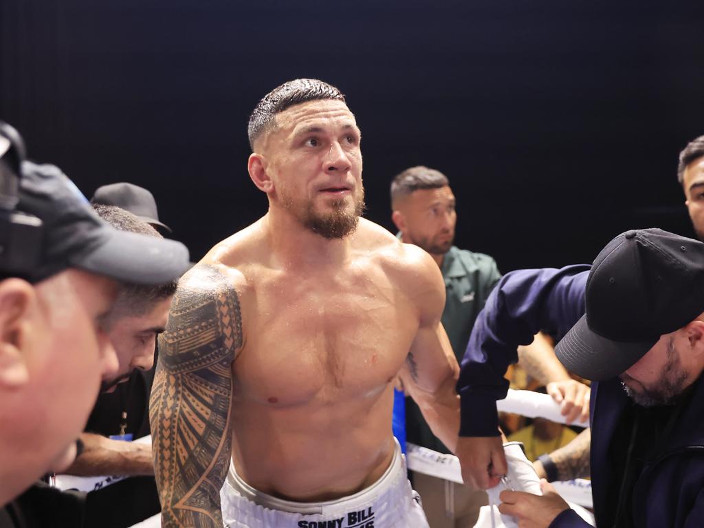 Sonny Bill Williams will fight Paul Gallen in July. Picture: Mark Evans/Getty Images