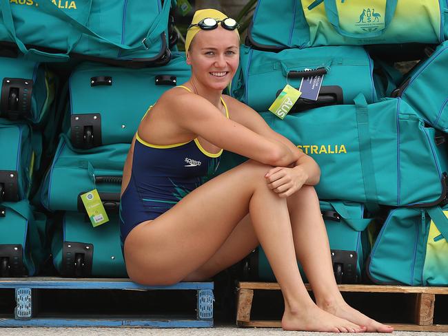 Ariarne Titmus is one of Australia’s brightest hopes. Picture: Lyndon Mechielsen