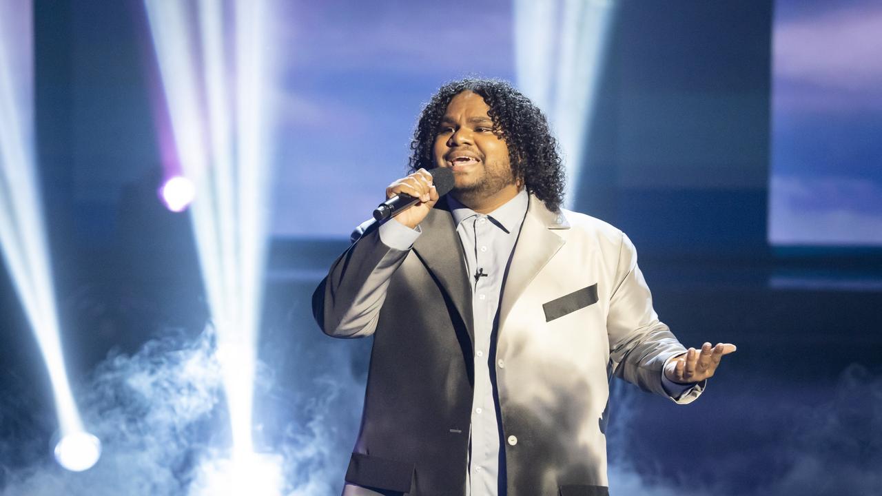 Indigenous singer Royston Sagigi-Baira is the winner of Australian Idol 2023 as well as a proud queer artist. Picture: Catherine Duffy