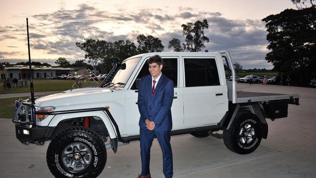 Nicholas Maslin. Photographs from the Gilroy Santa Maria College Formal 2022 in Ingham on Friday night. Picture: Cameron Bates