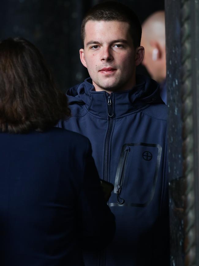 Palmer’s son Hugo Ball was stabbed repeatedly. Pictures: NCA NewsWire