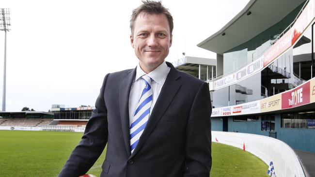 James Brayshaw became North Melbourne chairman on the day the club decided to stay in Victoria.