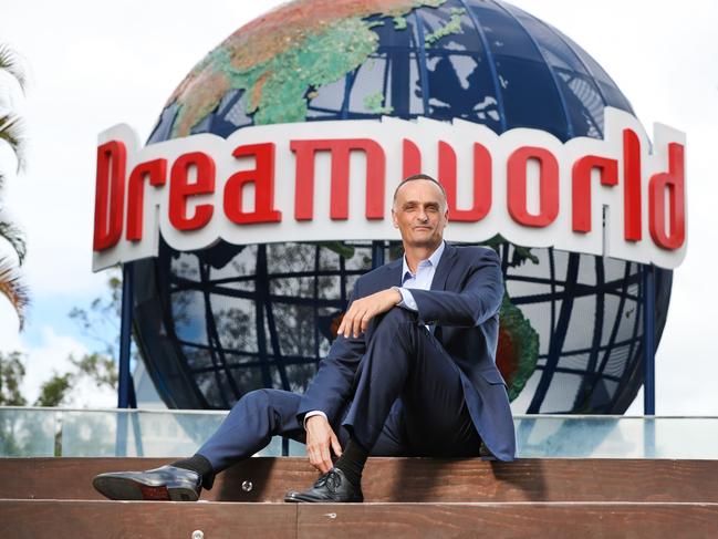 New Dreamworld CEO John Osborne has high hopes for Dreamworld’s ability to return to the glory years he remembered as a frequent visitor over the past 30 years. Picture: Nigel Hallett