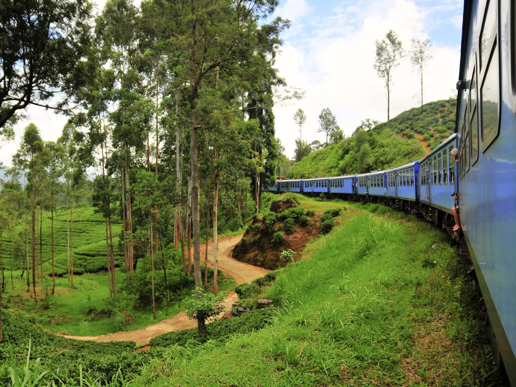 Stunning highlands scenery near Nuwara Eliya, Sri Lanka.