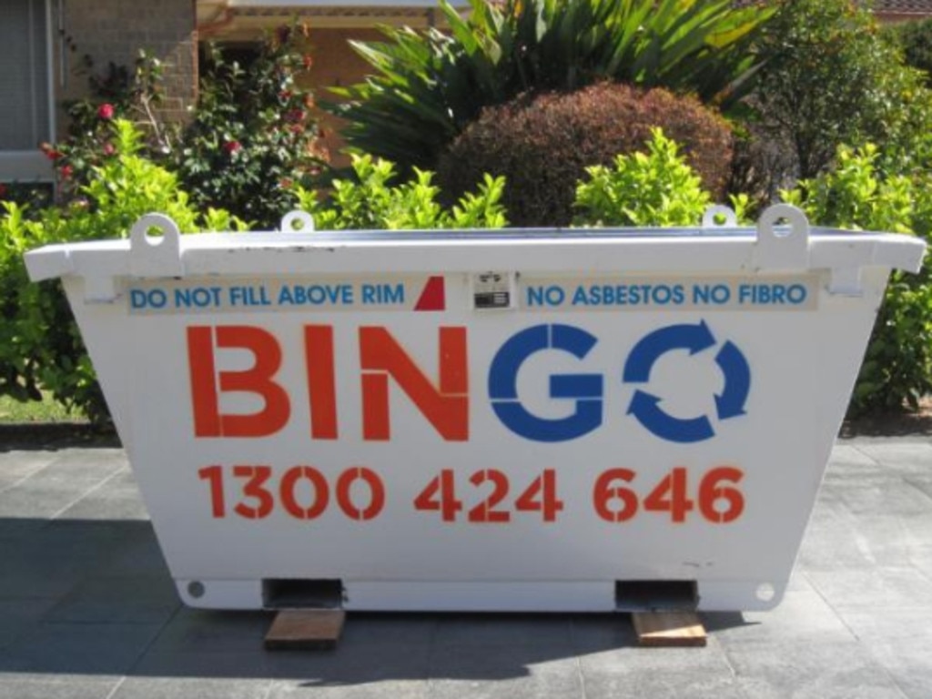 Frustration is being levelled at Sydney’s largest waste facility operator, Bingo Industries. Picture: Bingo