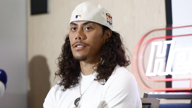 Jarome Luai wants to be the chief playmaker when he joins the Tigers. Picture: Richard Dobson