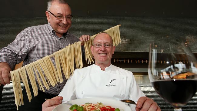 Italian Ristorante Fellini co-owners, Executive Chef Richard Burt and Pasta Master Raffaele Di Benedetto.