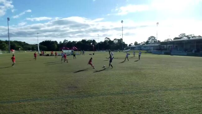 Replay: Olympic FC v Maroochydore FC (U13 girls gold cup) - Football Queensland Junior Cup Day 1