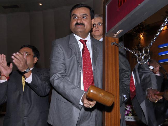 Gautam Adani, the Indian billionaire with access to unlimited Queensland groundwater. Picture: Abhijit Bhatlekar/Bloomberg News