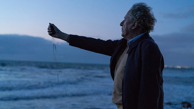 Geoffrey Rush stars as the older Michael Kingley in the new Storm Boy movie.