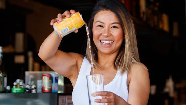Jenny Dinh, the co-owner of Fairfield institution Fat Panda. She's looking forward to a return to normal after months of tough trading conditions.Photo: Tim Pascoe
