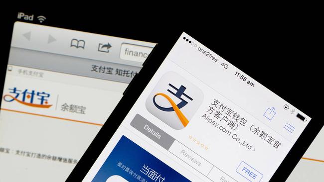 Alipay is the top method of payment in China.