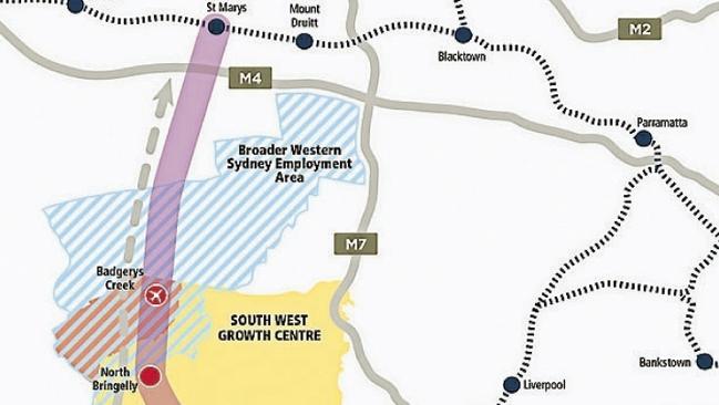 Proponents of a north south rail link in Western Sydney said it would deliver more than 40,000 jobs.