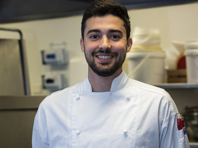 CAREERS: Le Cordon Bleu commercial cookery graduate Leonardo Loureiro is working at the Adelaide Entertainment Centre.