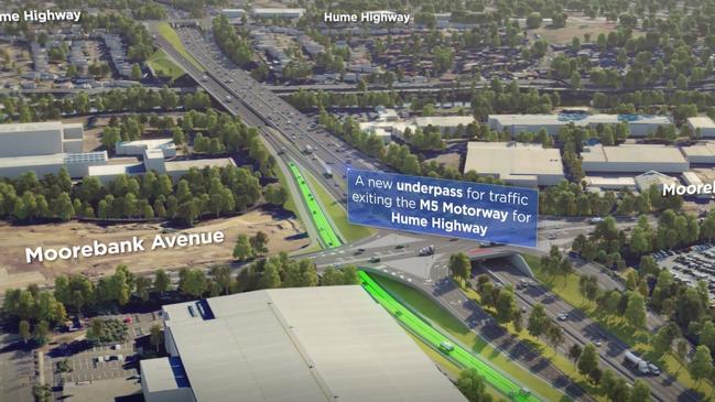 The proposed upgrade aims to tackle congestion. Picture: Supplied