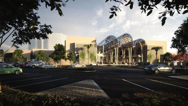 Artist impression of The Lanes Shopping Centre Picture: Sunland Group