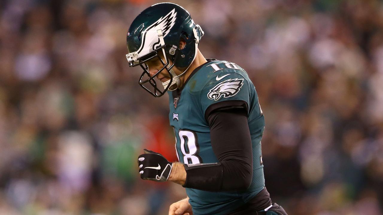 Philadelphia Eagles QB Josh McCown played playoff game with gruesome injury