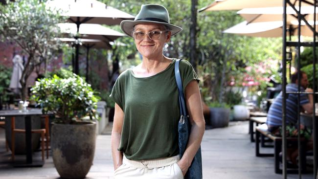 Sue Elphinstone outside The Winery in Surry Hills in Sydney. Picture: Jane Dempster