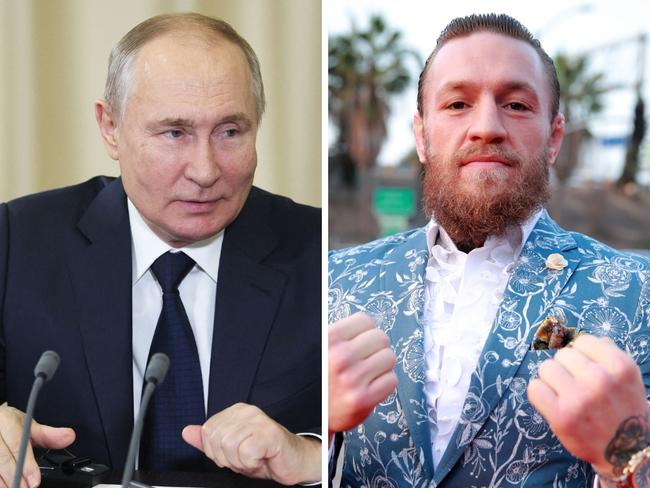 Vladimir Putin and Conor McGregor.