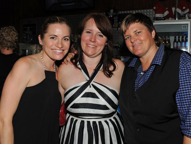 SAVVY Casey Channon, Carolyn Clark and Nyree Perry at the Sovereign Hotel Picture Bryan Lynch