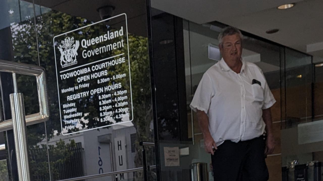 Geoffrey Alan Graham, 52, outside Toowoomba Magistrates Court on Tuesday October 15, 2024. Picture: The Chronicle