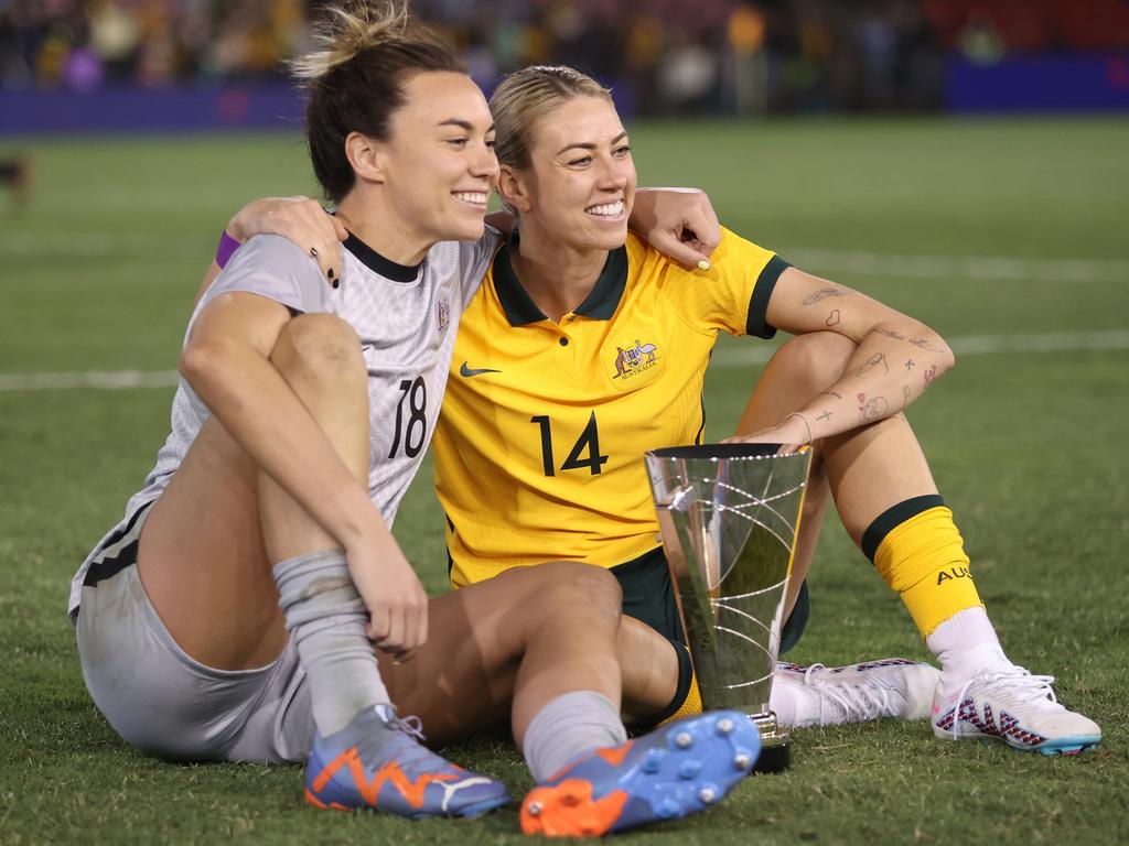 Alanna Kennedy (R). Picture: Scott Gardiner/Getty Images