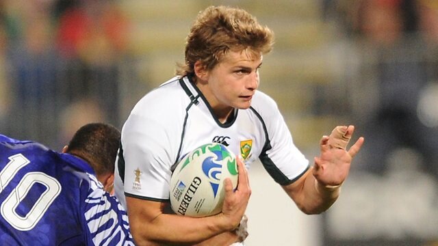 Flyhalf Patrick Lambie kicked 23 points for the Sharks.