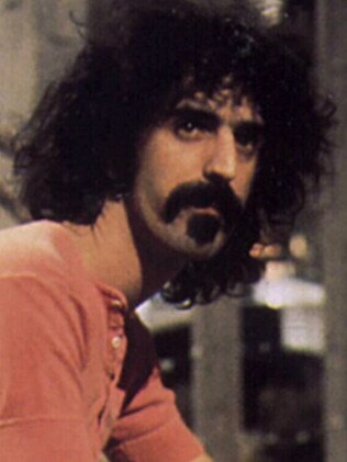 Singer Frank Zappa had a great sense of humour.