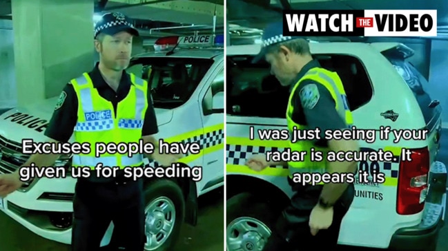 SA Police shares people's excuses for speeding on TikTok