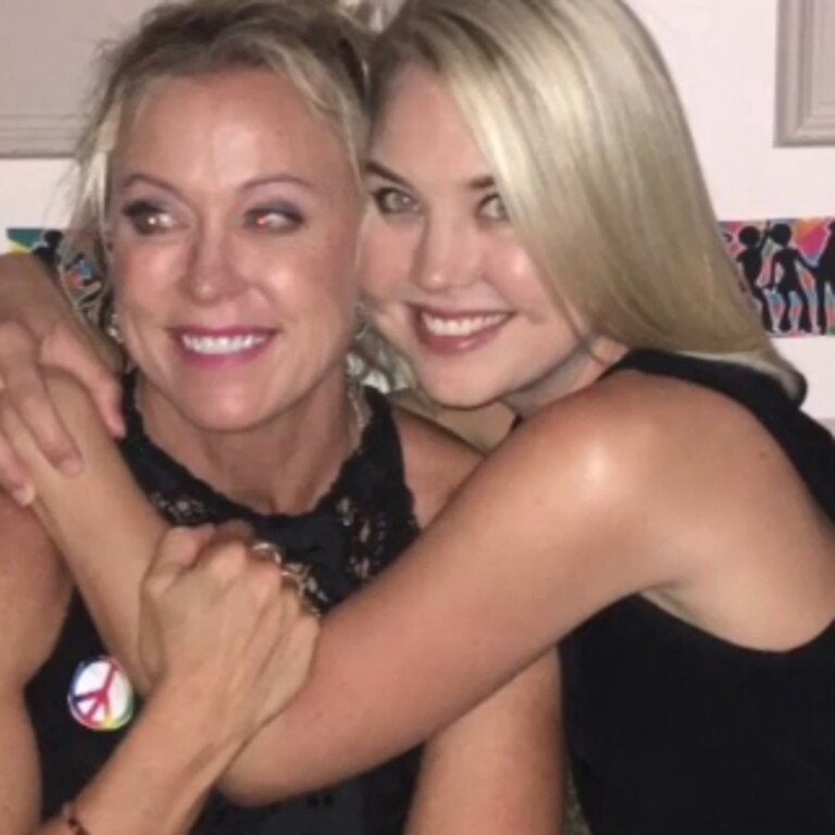 Lisa Curry with her late daughter Jaimi Kenn. Picture: Lisa Curry/Instagram