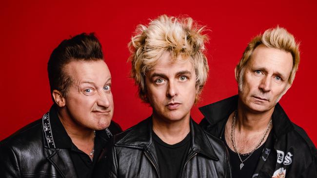 American rock band Green Day. Picture: Supplied.